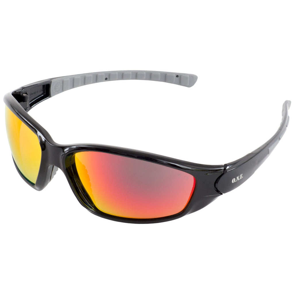 ERB One Nation Ammo Sport Red Lens Safety Glasses #18041- Discontinued - Ironworkergear