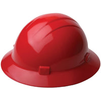 ERB Full Brim Nonvented Americana Hard Hat - Ironworkergear