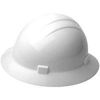 ERB Full Brim Nonvented Americana Hard Hat - Ironworkergear