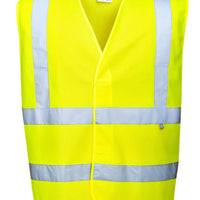 Portwest FR75 Flame Resistant Hi-Vis Vest - Ironworkergear