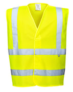Portwest FR75 Flame Resistant Hi-Vis Vest - Ironworkergear
