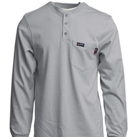 LapCo 7oz FR Henley- Discontinued - Ironworkergear