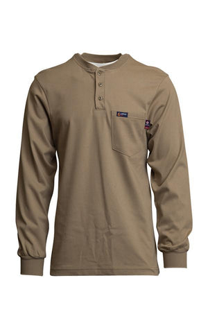 LapCo 7oz FR Henley- Discontinued - Ironworkergear