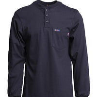 LapCo 7oz FR Henley- Discontinued - Ironworkergear