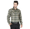 Forge Fr Men's Sage Green Plaid Long Sleeve Shirt - MFRPLDS231 - Ironworkergear