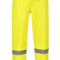 Portwest Hi-Vis Classic Contrast Rain Pants - Ironworkergear