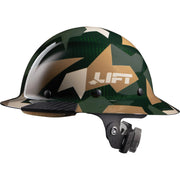 Lift Dax Jungle Carbon Fiber Full Brim Hardhat #HDC-20CJ