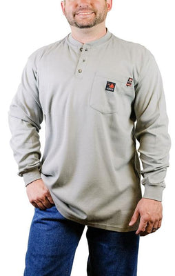 Forge FR Men's FR Henley - Ironworkergear