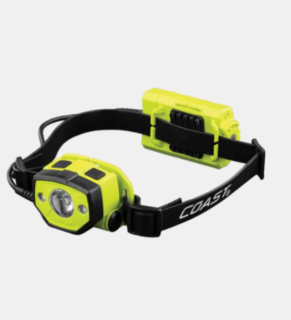 COAST’s I-Safe Headlamp-Intrinsically Safe-HZ025 - Ironworkergear