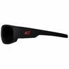 Edge Eyewear Caraz Matte Black Frame w/ Smoke Lens Safety Glasses HZ136