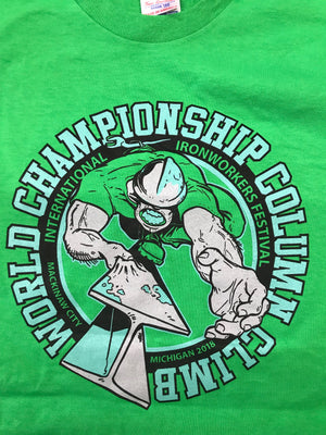 2018 International Ironworker's Festival World Championship Column Climb T-Shirt