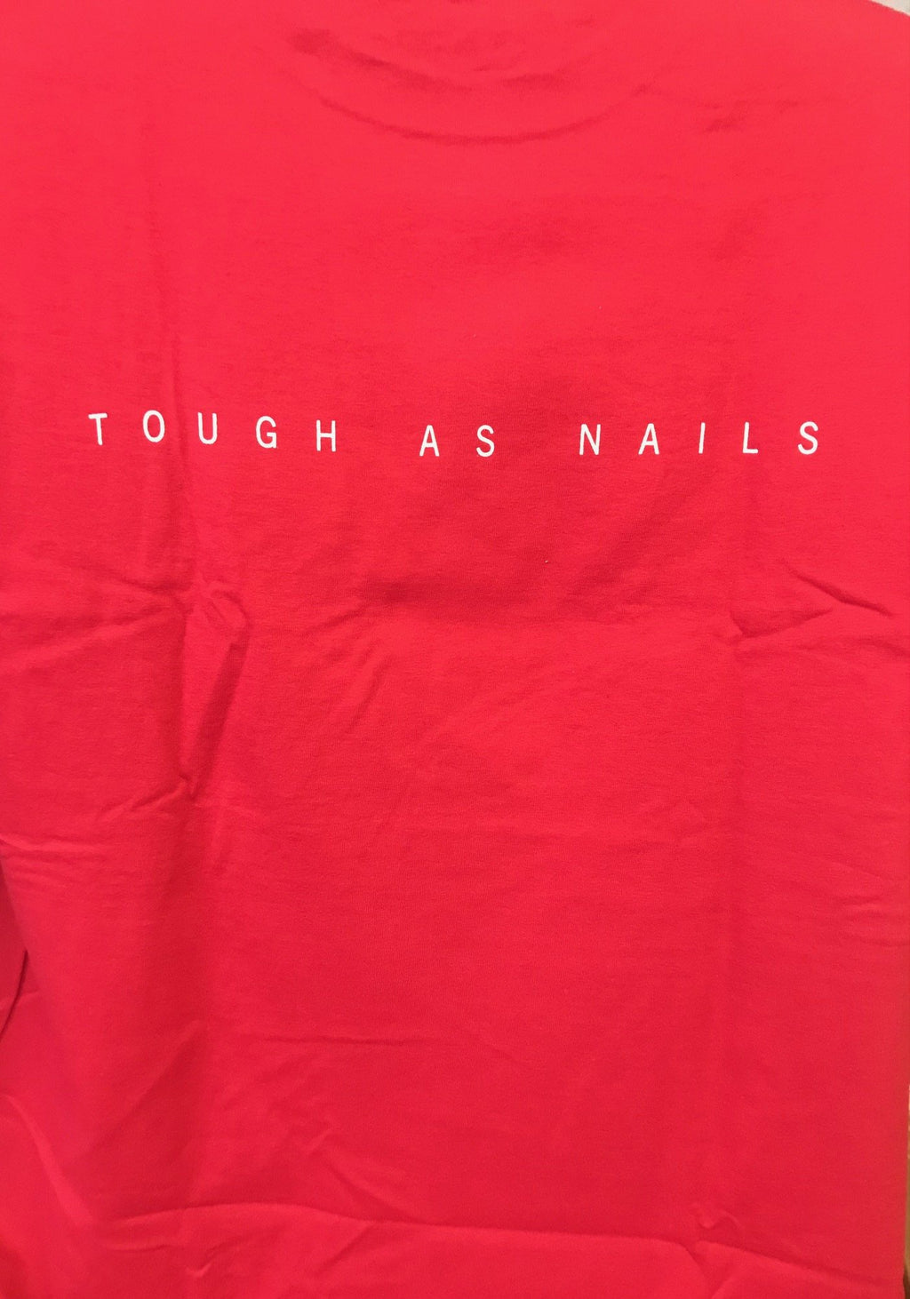 Prison Blue's Tough As Nails T-Shirt-Clearance - Ironworkergear