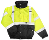 Kishigo Hi-Vis Ripstop Bomber Jacket #JS130- Clearance - Ironworkergear