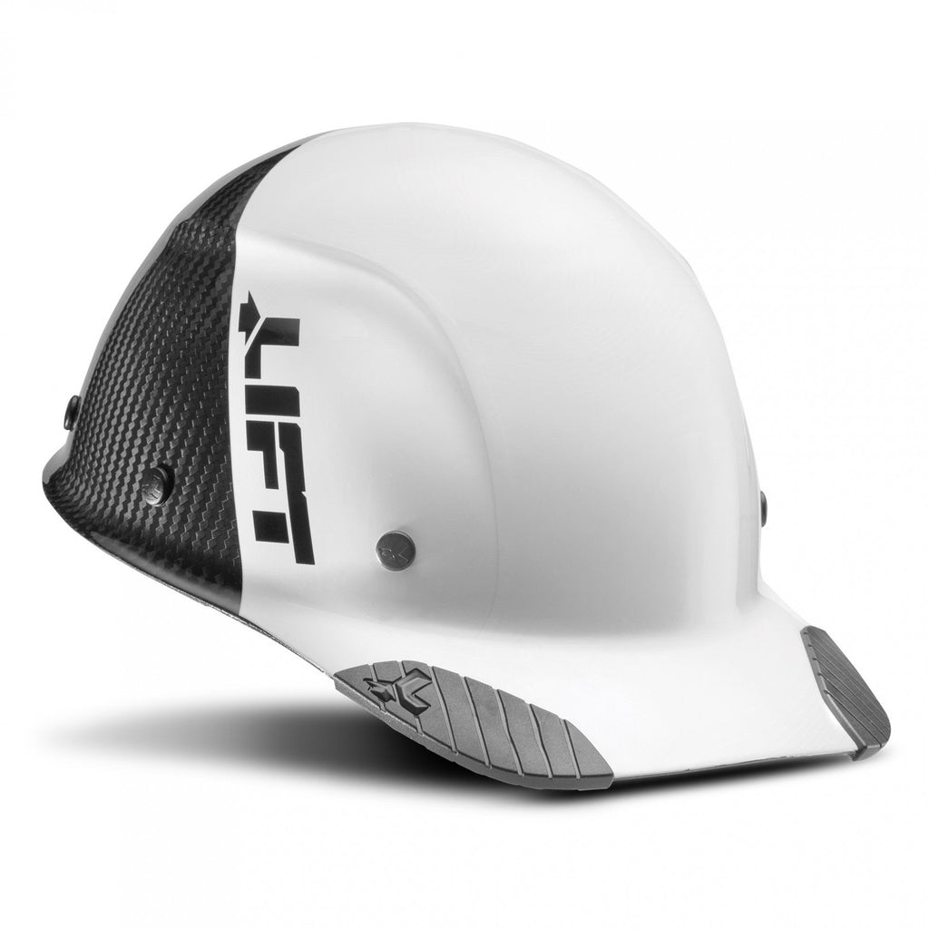 fitted hat motorcycle helmet Lift Dax 50/50 Carbon Fiber Cap Style Hard Hat