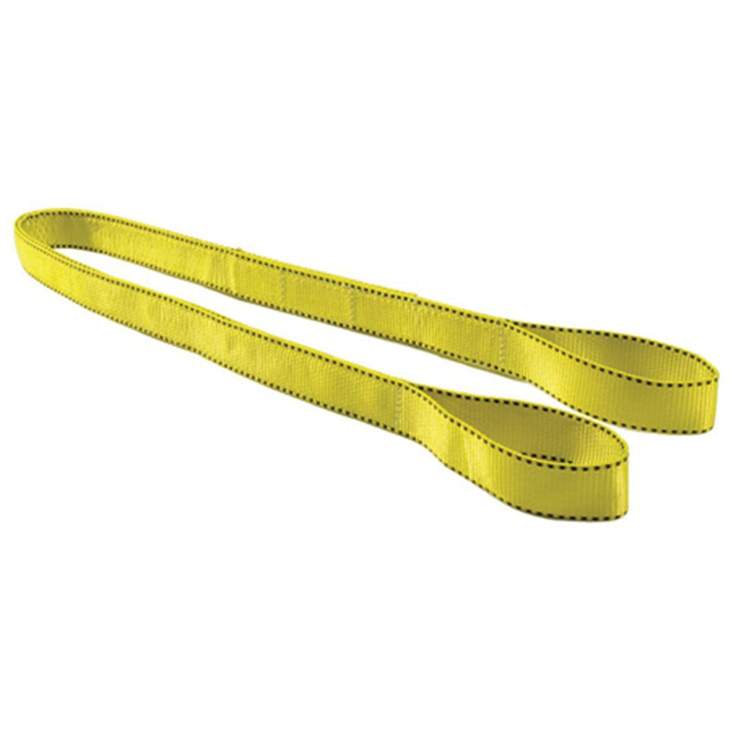 USA Made Nylon Lifting Sling 3" X 8' Eye & Eye 2-Ply For Towing & Rigging