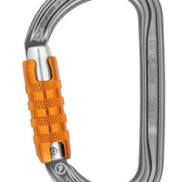 etzl Part #M34A TL  May be used with a CAPTIV positioning bar to favor loading of the carabiner along the major axis, to limit the risk of it flipping and to keep it integrated with the device. Fluid interior design limits the risk of having a catch point and facilitates rotation of the carabiner. Keylock system to avoid any involuntary snagging of the carabiner. Ensures an improved strength-to-weight ratio.