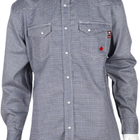 Forge FR Plaid Button Down Shirt - Ironworkergear