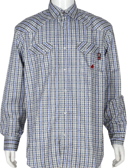 Forge FR Plaid Button Down Shirt
