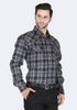 Forge Fr Men's Black Plaid Long Sleeve Shirt - MFRPLDS232 - Ironworkergear