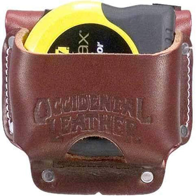 Features Quality leather high mount tape pocket holds up to a 35’ tape or the FatMax®. Accepts up to 3