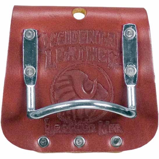 Occidental Part # 5059        Made of the highest quality Belting Leather, this hammer holder is com0pact and very comfortable. 