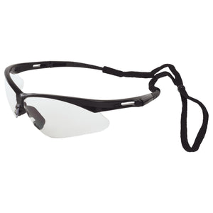 ERB Octane Black Clear Safety Glasses #15325