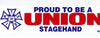 "Proud to be Union Stagehand" Bumper Sticker #BP-PTB-SH - Ironworkergear