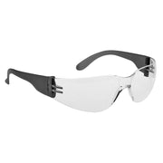 Portwest Wrap Around Glasses Black - Ironworkergear