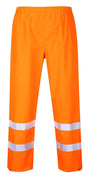 Portwest Hi-Vis Orange Rain Pants S480 - Ironworkergear