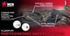 MCR Safety VL2 Photochromic Safety Glasses Transitional/Progressive MAX6® Anti-Fog Coating Matte Carbon Fiber Frame Color