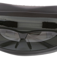 MCR Safety VL2 Photochromic Safety Glasses Transitional/Progressive MAX6® Anti-Fog Coating Matte Carbon Fiber Frame Color