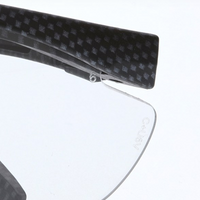 MCR Safety VL2 Photochromic Safety Glasses Transitional/Progressive MAX6® Anti-Fog Coating Matte Carbon Fiber Frame Color