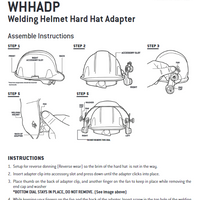 Pyramex Welding Helmet Hard Hat Adapter - Ironworkergear