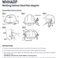 Pyramex Welding Helmet Hard Hat Adapter
