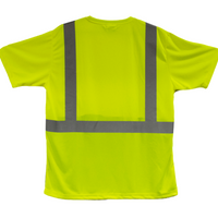 OZMO Hi-Vis Class 2 Short Sleeve Safety Shirt - Ironworkergear