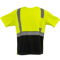 OZMO Hi-Vis Class 2 Short Sleeve Safety Shirt - Ironworkergear