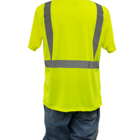 OZMO Hi-Vis Class 2 Short Sleeve Safety Shirt - Ironworkergear