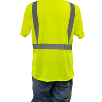OZMO Hi-Vis Class 2 Short Sleeve Safety Shirt