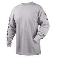 Black Stallion FR Cotton Knit Long-Sleeve T-Shirt - Ironworkergear