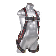 KStrong® Kapture™ Elite 5-Point Full Body Harness,1 Dorsal D-Ring, TB Legs (ANSI) - Ironworkergear