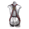 KStrong® Kapture™ Elite 5-Point Full Body Harness, Dorsal D-Ring, MB Legs with Internal Design Shock Absorbing Lanyard with Snap Hooks - Ironworkergear