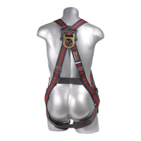 KStrong® Kapture™ Elite 5-Point Full Body Harness, Dorsal D-Ring, MB Legs with Internal Design Shock Absorbing Lanyard with Snap Hooks - Ironworkergear