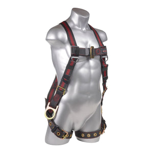 KStrong® Kapture™ Elite 5-Point Full Body Harness, 3 D-Rings, TB Legs (ANSI) - Ironworkergear