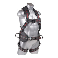 KStrong® Kapture™ Epic 5-Point Full Body Harness, Padded, 3 D-Rings, QC Chest, TB Legs (ANSI) - Ironworkergear