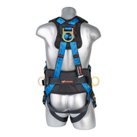 KStrong® Kapture™ Essential+ 5-Point FBH with Back Pad, TB Waist Belt and Legs, 3 D-rings (ANSI) - Ironworkergear