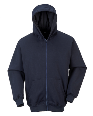 Portwest FR Hooded Zip Sweatshirt - Ironworkergear