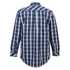 Portwest UFR97 Bizflame 88/12 FR Navy Plaid Shirt - Ironworkergear