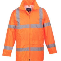 Portwest Class 3 Hi-Vis Rain Jacket UH440 - Ironworkergear