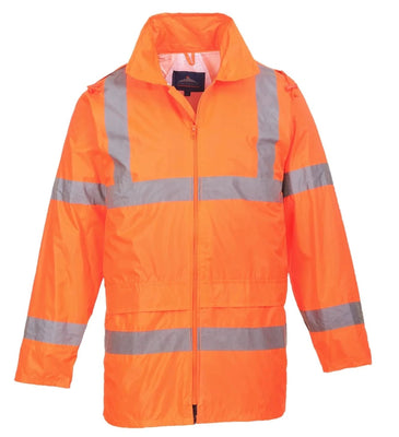 Portwest Class 3 Hi-Vis Rain Jacket UH440 - Ironworkergear