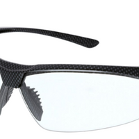 MCR Safety VL2 Photochromic Safety Glasses Transitional/Progressive MAX6® Anti-Fog Coating Matte Carbon Fiber Frame Color